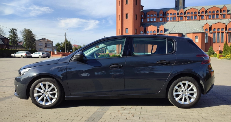 Peugeot 308 cena 35600 przebieg: 137000, rok produkcji 2017 z Łosice małe 137